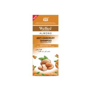 Wellice Almond Shampoo - Anti-Dandruff for Healthy, Strong Hair