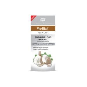 Wellice Garlic Oil - Anti-Hair Loss Solution for Strong and Healthy Hair