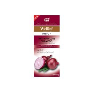 Wellice Onion Shampoo - Anti-Hair Loss for Healthy, Strong Hair