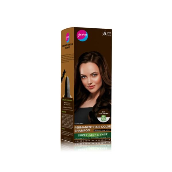 Untitled design (8) Godrej Permanent Hair Color Shampoo β Dark Brown